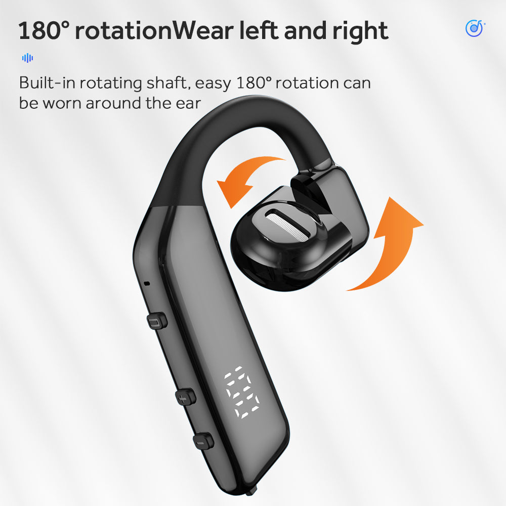 I5 Single Ear Wireless Bluetooth Headset 180-Degree Rotating Earphone OWS Bone Conduction Headphone (No CE) I5 Single Ear Wireless Bluetooth Headset 180-Degree Rotating Earphone OWS Bone Conduction Headphone (No CE)